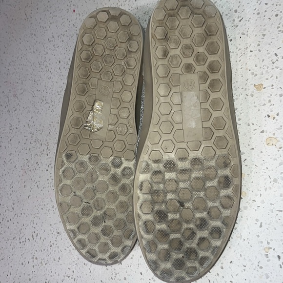 Silver Glitter Women's Sneakers - Picture 7 of 7